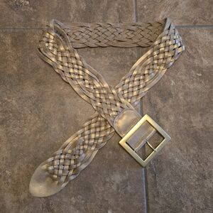 Bronze Metallic Braided | CACHE | 43 Belt
